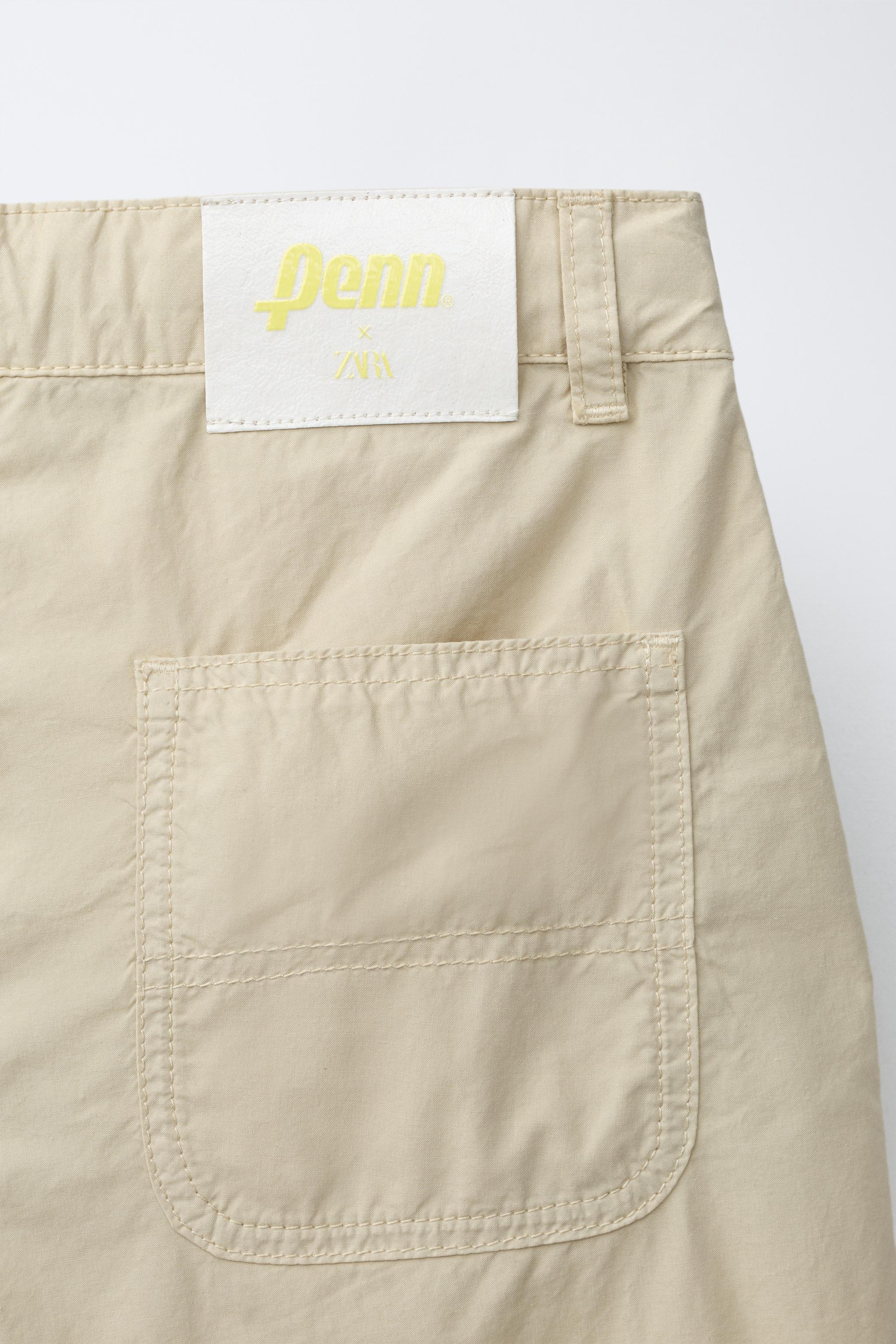 PENN © POPLIN PLEATED SHORTS
